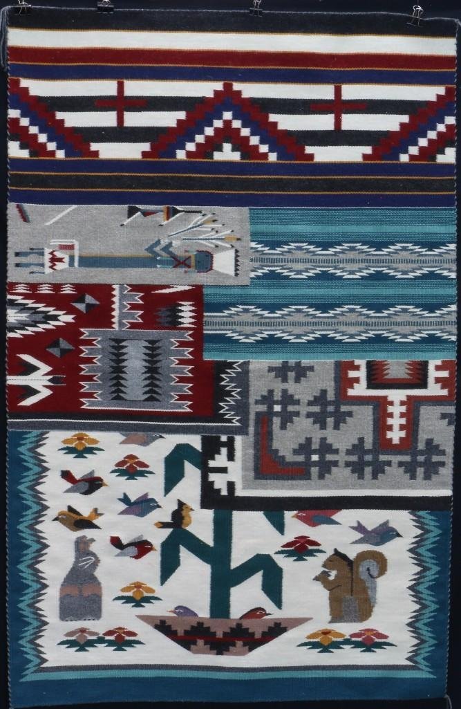 Navajo sampler rug (1 of 1)