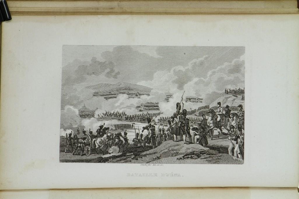 NORVINS. Histoire de Napoleon. 1827-28.: Norvins, Jacques Marquet De Montbreton De. Histoire de Napoleon. Paris: Ambroise Dupont, 1827-28. 4 volumes. Tree calf, gilt titled morocco spine labels. Frontispiece, plates and f