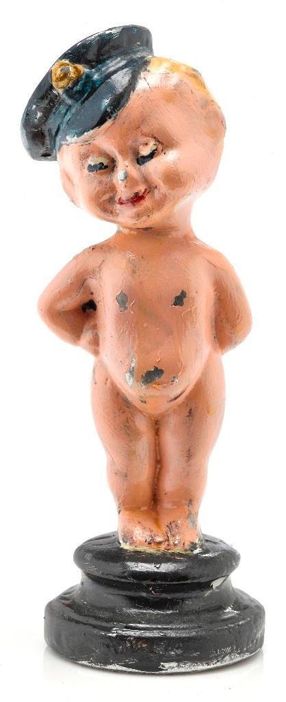 BRITISH WAR BOND CUPIE GIVEAWAY: Height: 6 1/2 inches Sy and Ronnie Margolis's eclectic collection features a wide range of hood or fender ornaments, from about 1909 to recent times. Most date from the 1920s and 1930s, with many from