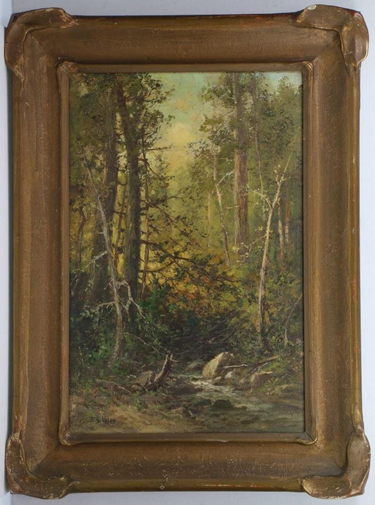 Frederick Schafer (1839 - 1927) Painting: Artist: Frederick Schafer (1839 - 1927) Signature: