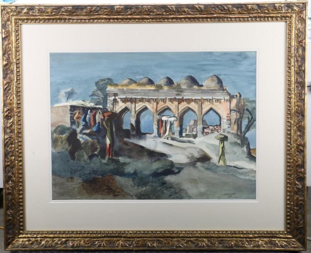 Millard Sheets (1907 - 1989): Artist: Millard Sheets (1907 - 1989) Signature: Signed, dated and titled lower right Size: Image:&