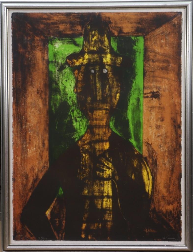 Rufino Tamayo (1899 - 1991): Artist: Rufino Tamayo (1899 - 1991) Signature: Signed in pencil lower right and numbered in pencil lower left 30