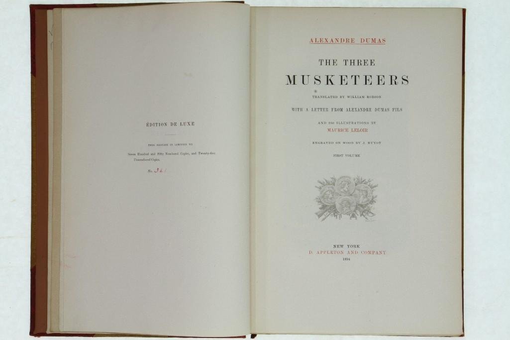DUMAS. The Three Musketeers. 1894. Maurice Leloir. (1 of 2)