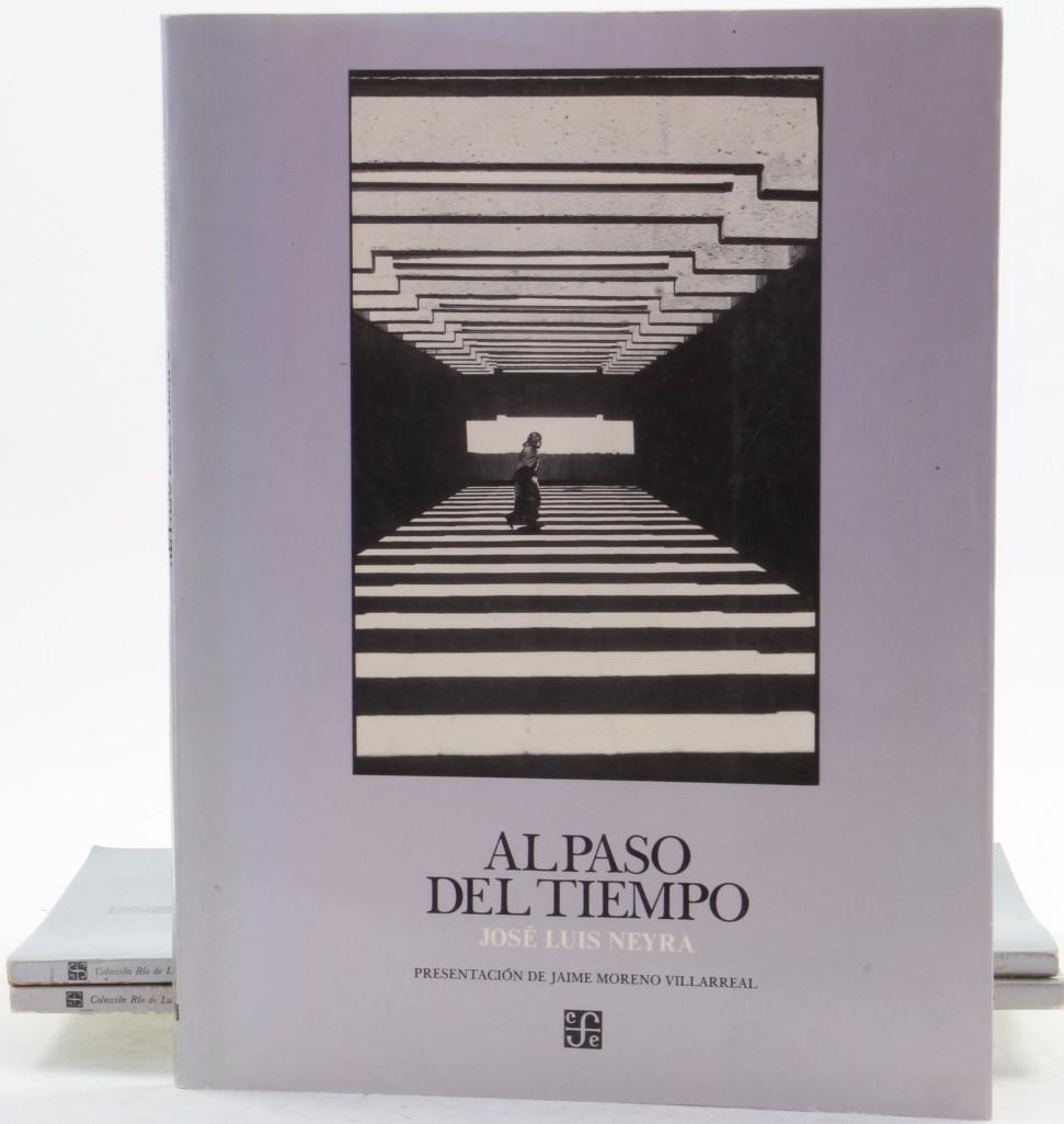 Five Mexican Photography books: All published by the Fondo de Cultura Economica, Mexico City: Espejo de Espinas: Pedro Meyer, 1986; Mucho Sol: Manuel Alvarez Bravo, 1989; Al Paso del Tiempo: Jose Luis Neyra, 1987; Los Encuentros: Vi