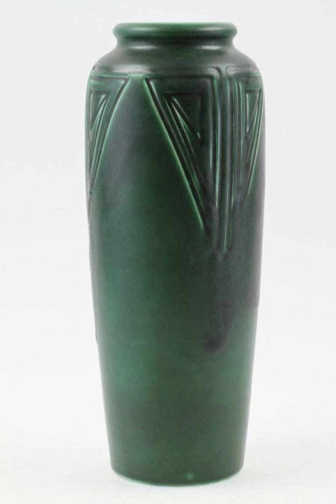 ROOKWOOD POTTERY MATT GLAZE VASE, 1903 (1 of 4)