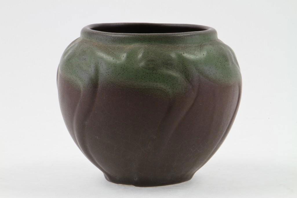 VAN BRIGGLE POTTERY BOWL (1 of 4)