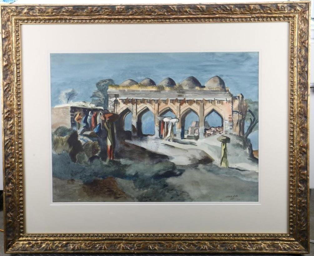 Millard Sheets (1907 - 1989): Artist: Millard Sheets (1907 - 1989) Signature: Signed, dated and titled lower right Size: Image: 