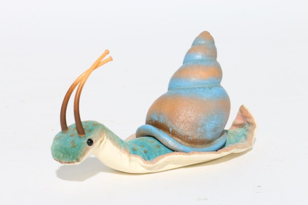 RARE STEIFF SNAIL: Nelly snail, Steiff Notes:This "Fine Mélange" comes from numerous sources and estates. Here are just some of items t