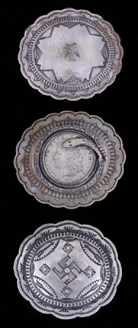 SOUTHWEST SILVER BELT BUCKLES (1 of 2)