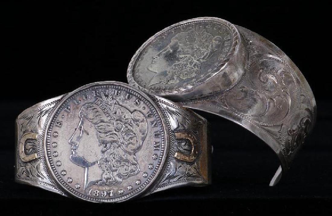SOUTHWEST SILVER CUFF BRACELETS (1 of 6)