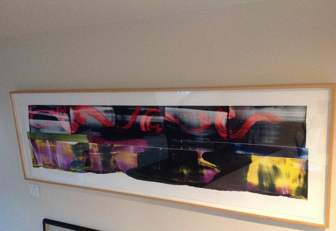 David Reed - (b. 1946)  1988 "For Beccafumi - (1 of 4)