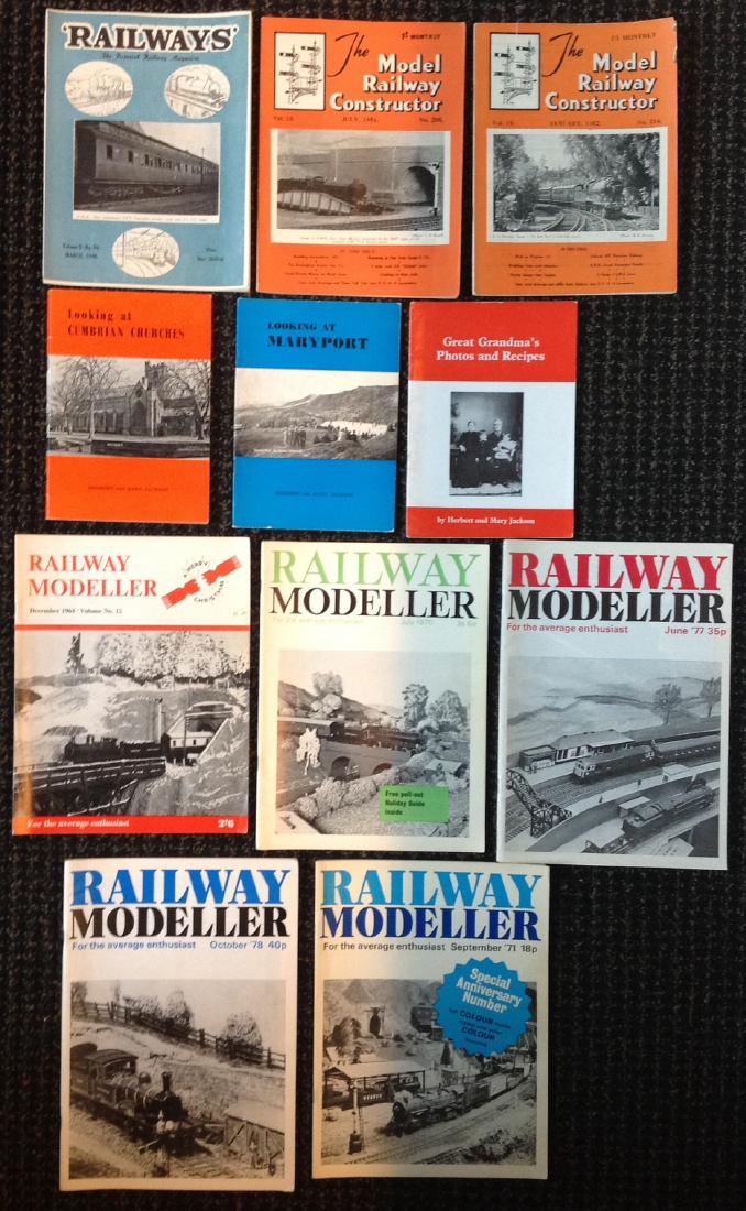 Vintage Train Magazines 1940's - 1970's (1 of 2)