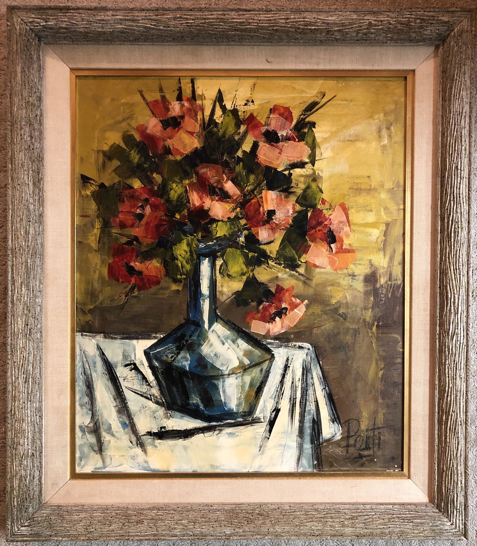 Gio Ponti - Mid Century Painting (1891-1979)  Italy (1 of 3)