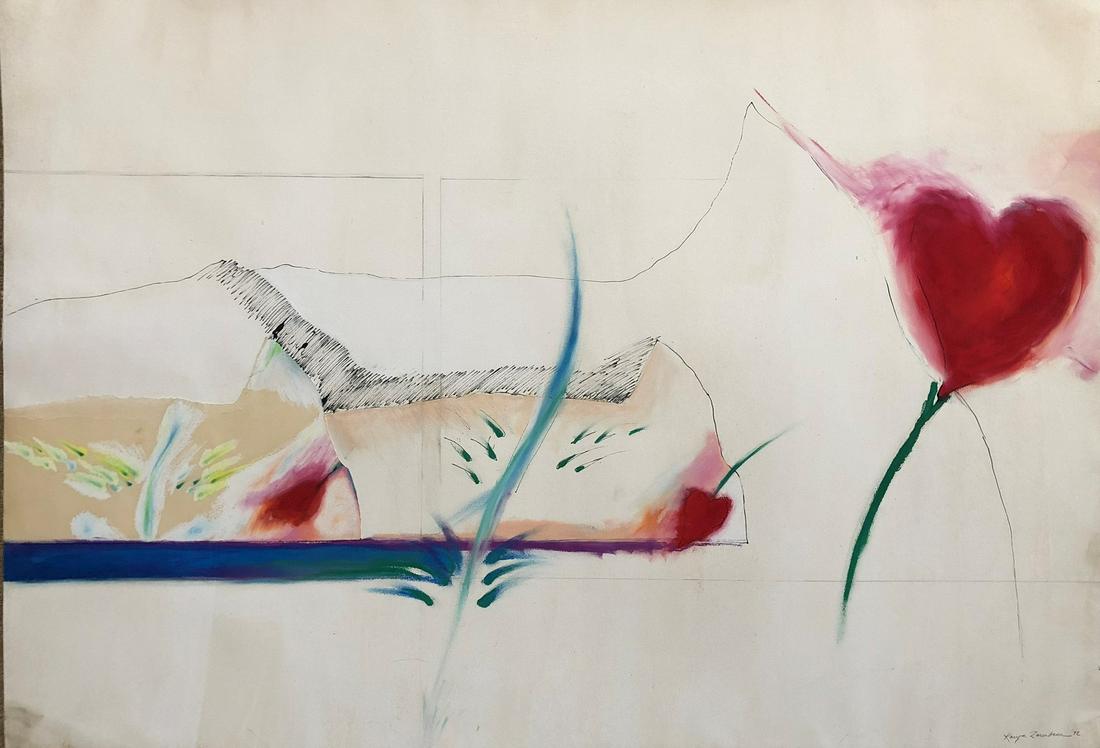 Karyn Zarubica - Mid Century Painting (1 of 3)