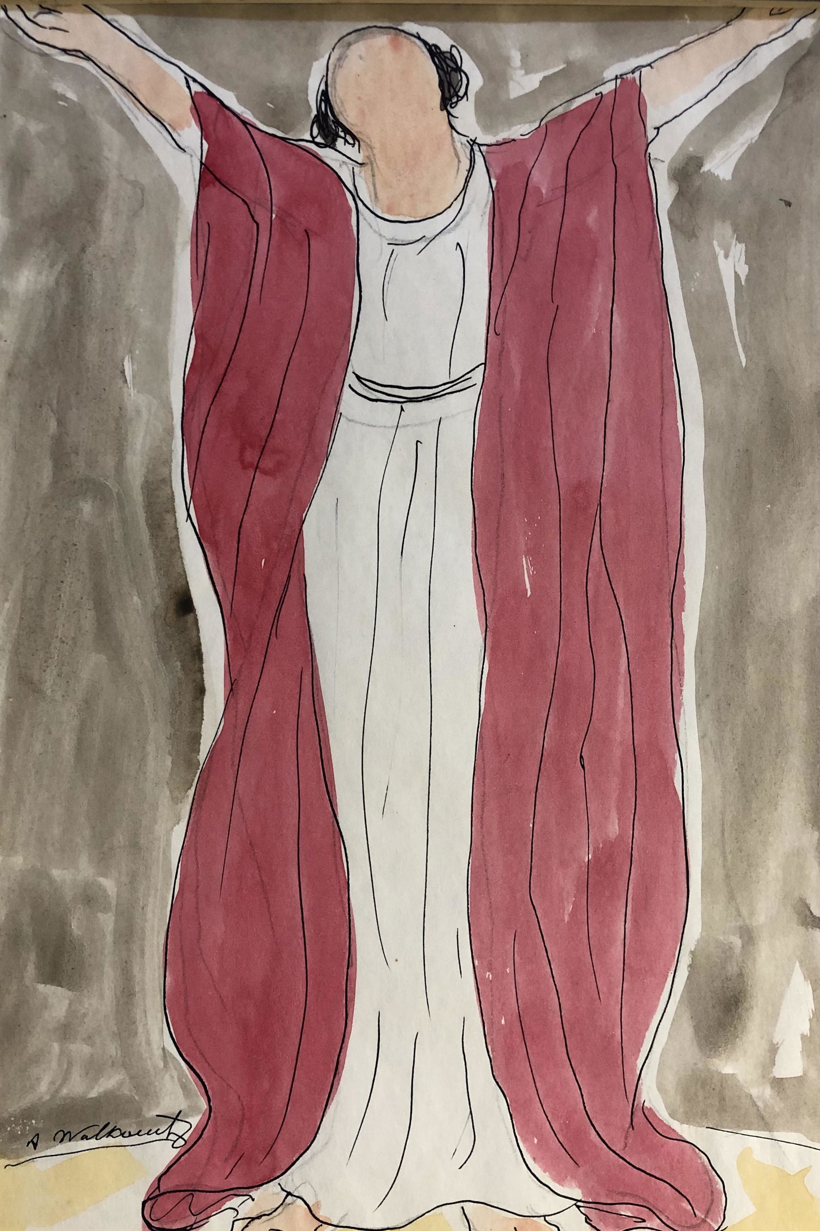 Abraham Walkowitz (1878-1965) Russia - Painting of (1 of 3)