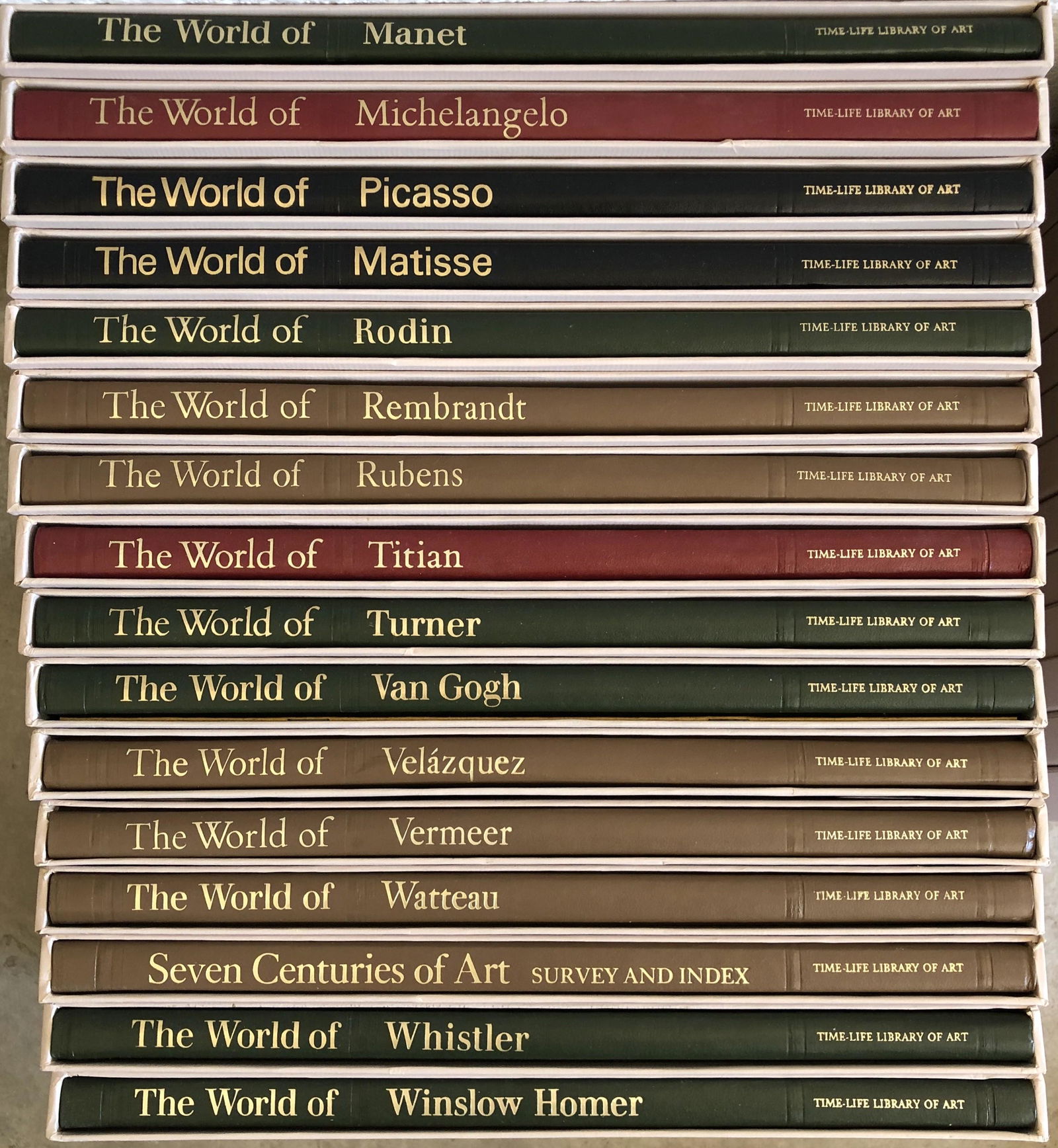 Time Life Library Arts Collection- Complete 28 Volumes (1 of 16)