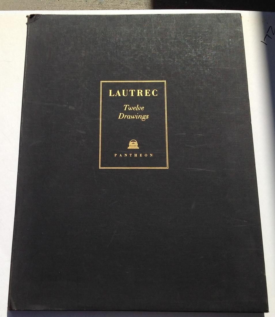 LAUTREC - 12 DRAWINGS - PANTHEON - 1946 - VINTAGE (1 of 7)