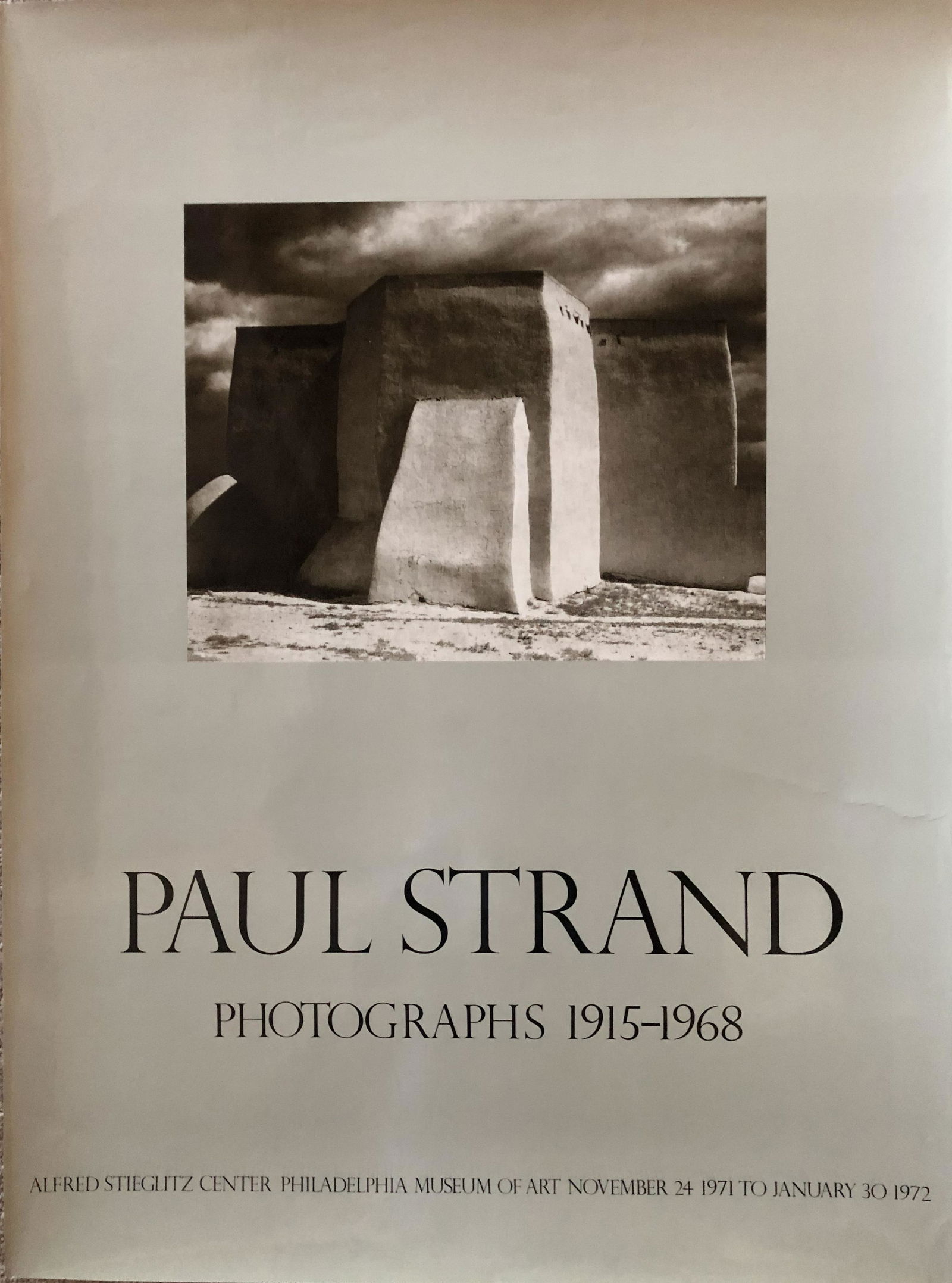 Paul Strand (1890-1976)  Rare exhibition print (1 of 2)
