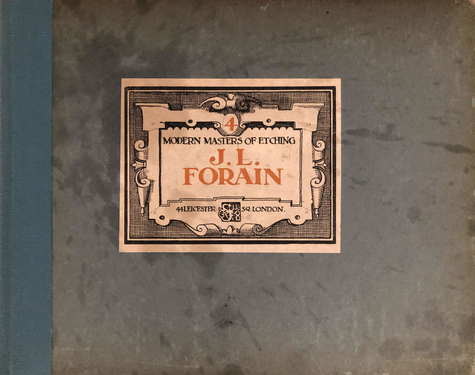 Modern Masters of Etching - Number 4  - J L Forain  - (1 of 8)