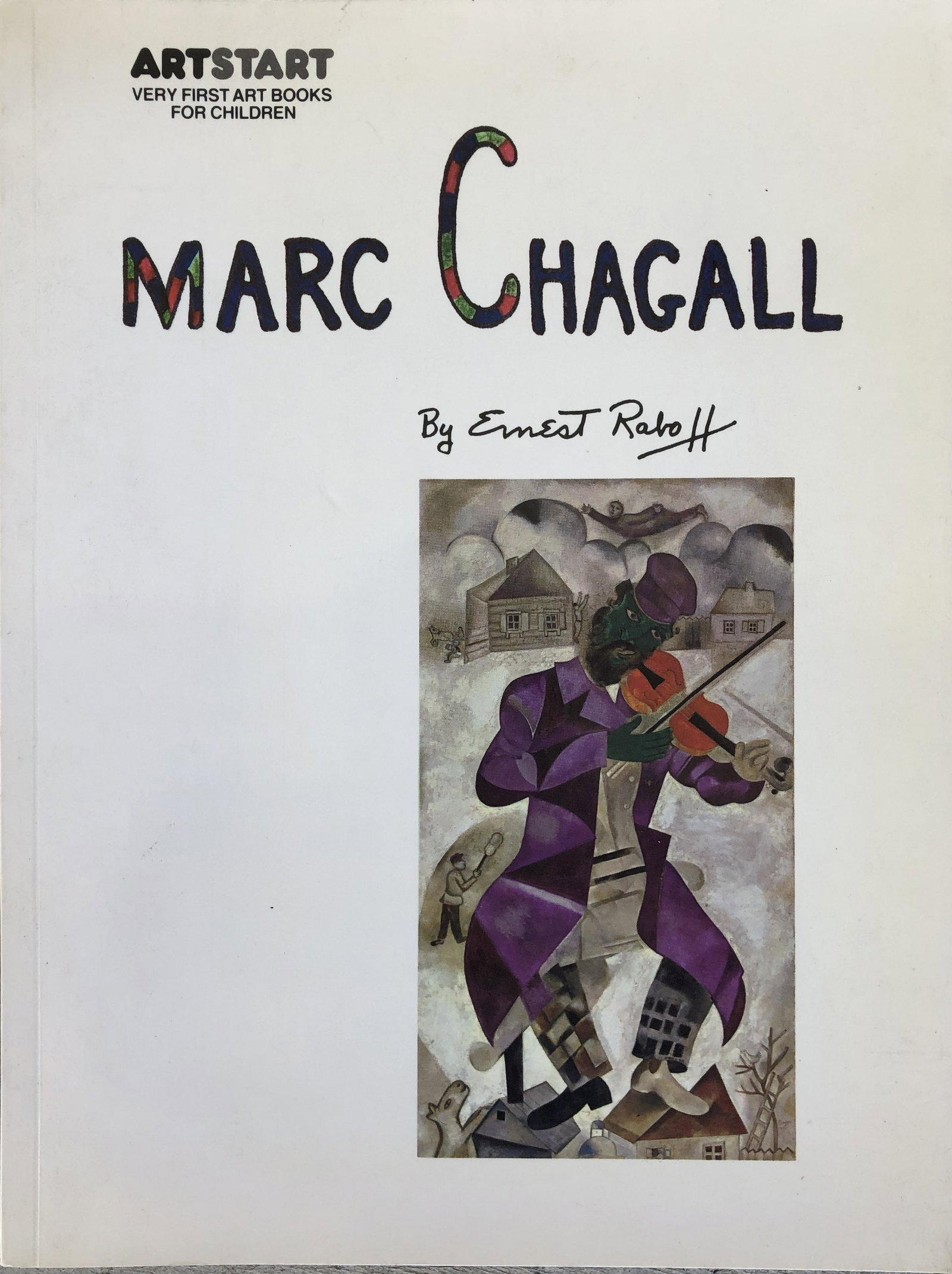 Marc Chagall by Ernest Raboff: Marc Chagall By Ernest Raboff Paper back ISBN: 0-385-17936-7 Excellent condition aside from few smudges cover/ old price sticker verso 11 x 8.5” Buyer Pays Shipping Ships from California.