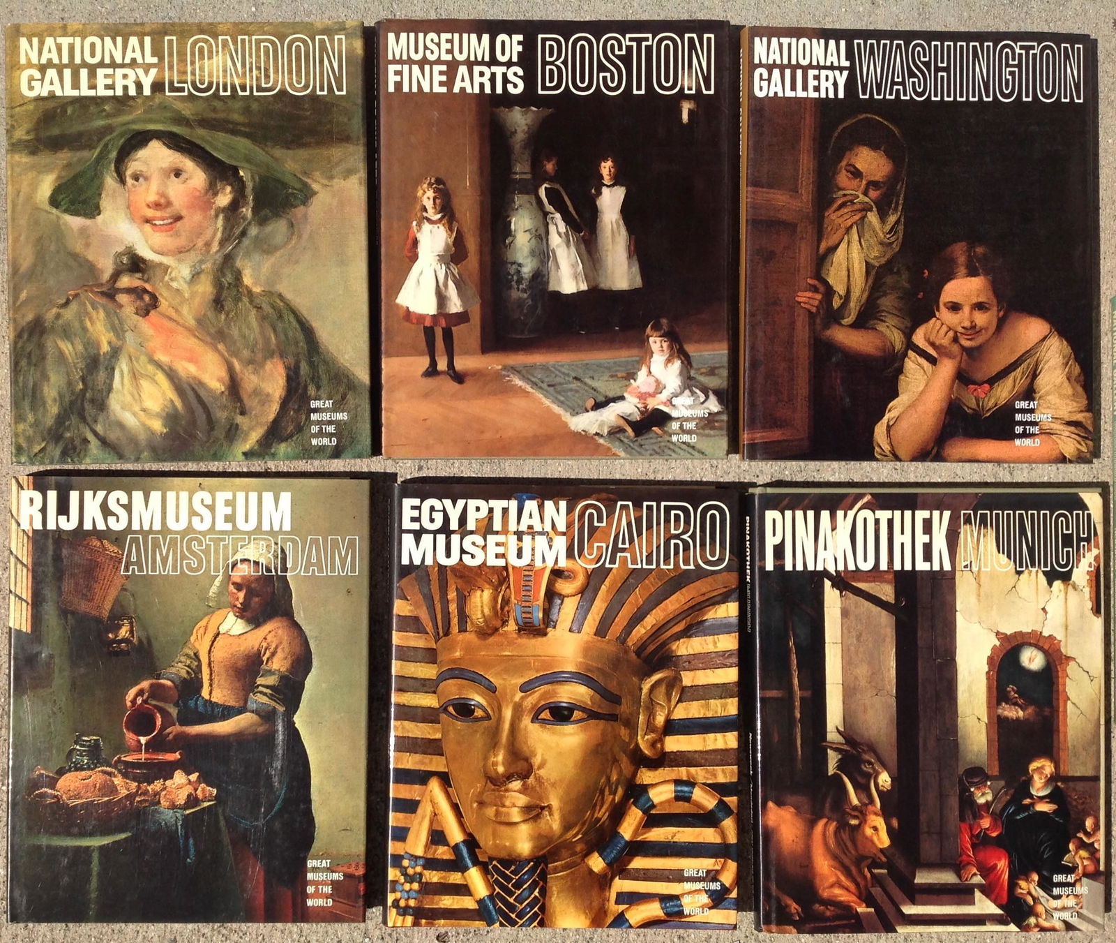 Great Museums of the World - 6 book set - Printed and (1 of 12)
