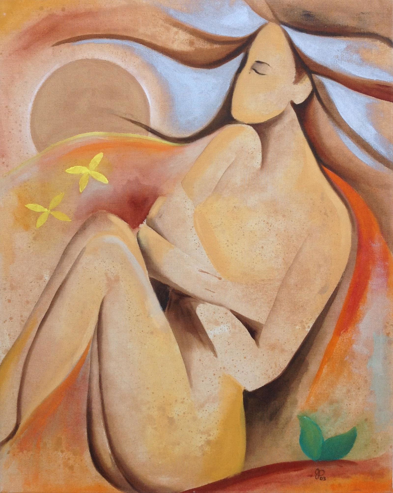 John Parnell - original painting on canvas, signed / (1 of 4)