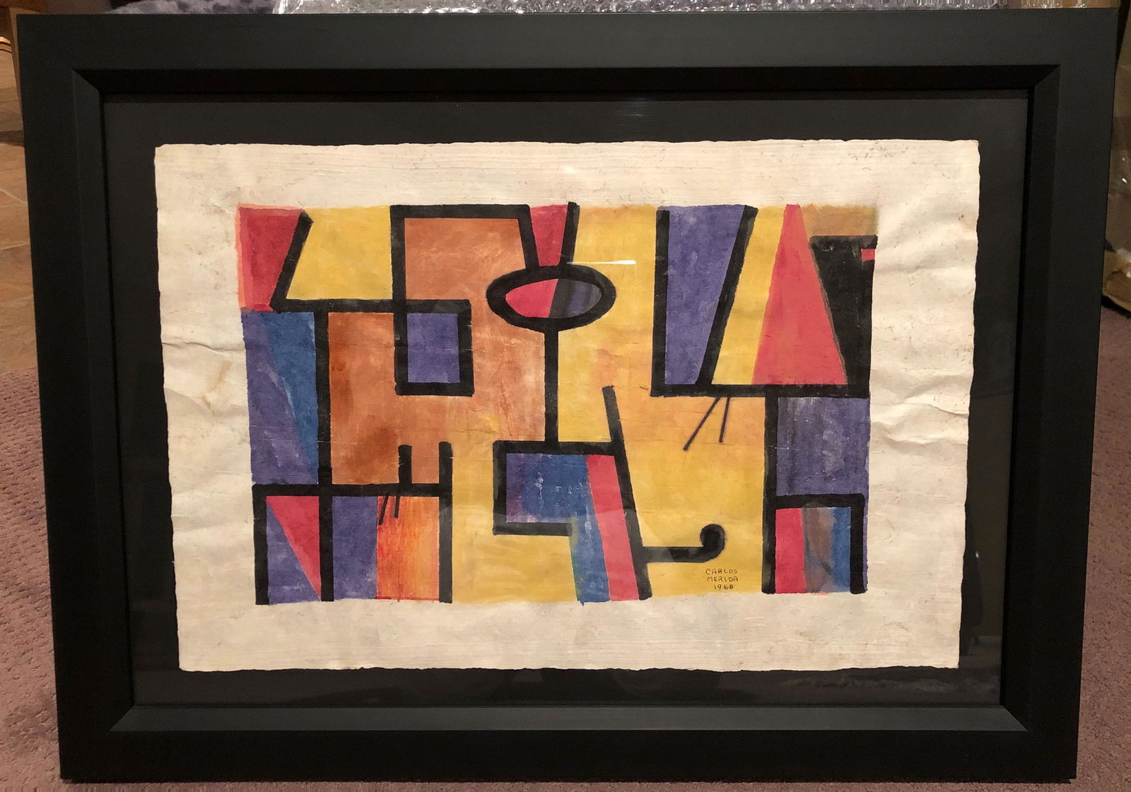 CARLOS MERIDA -  ( 1891 - 1985 )  Guatemala City. (1 of 6)