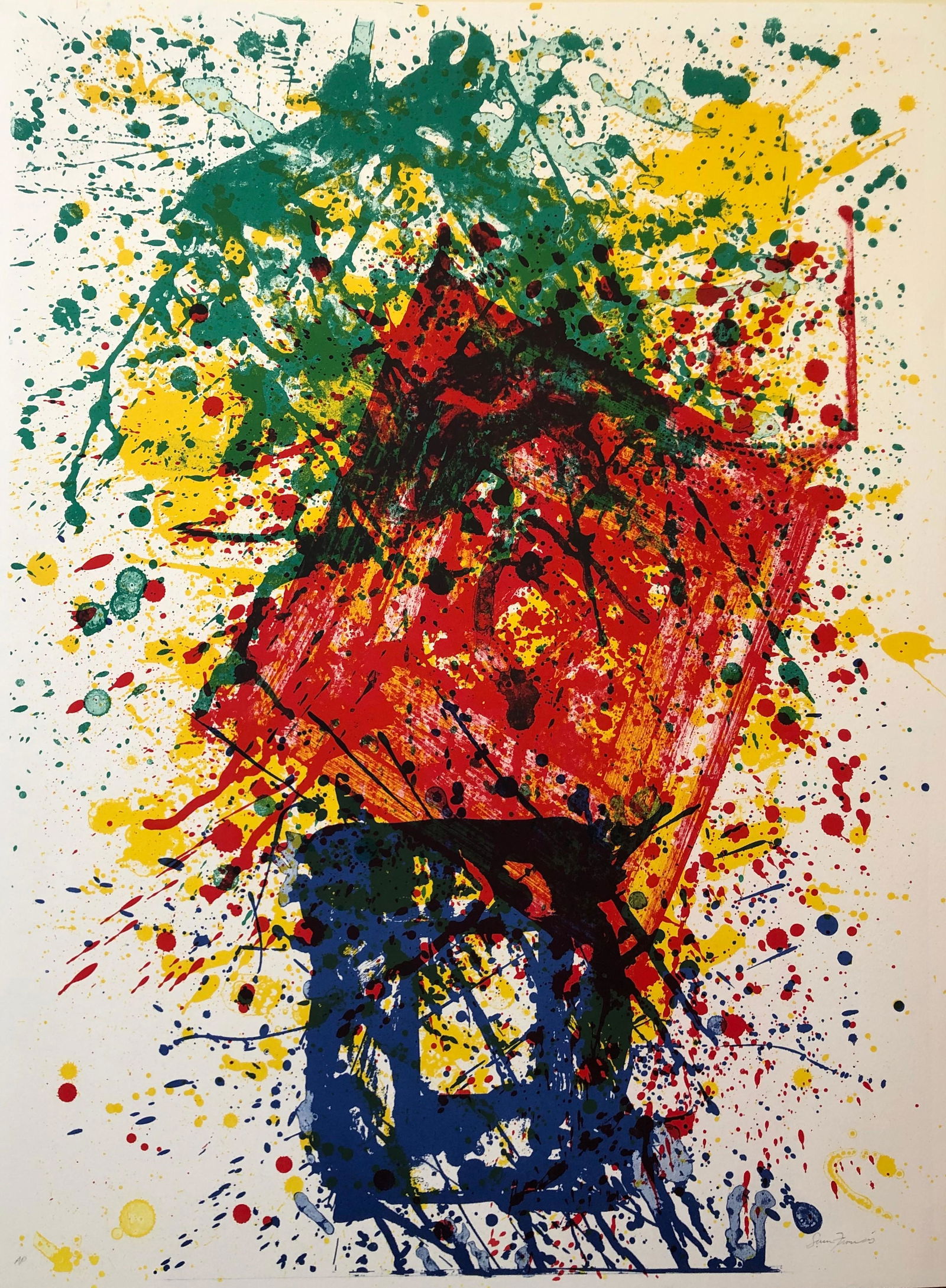 Sam Francis - Lithograph from the Papierski Portfolio (1 of 4)