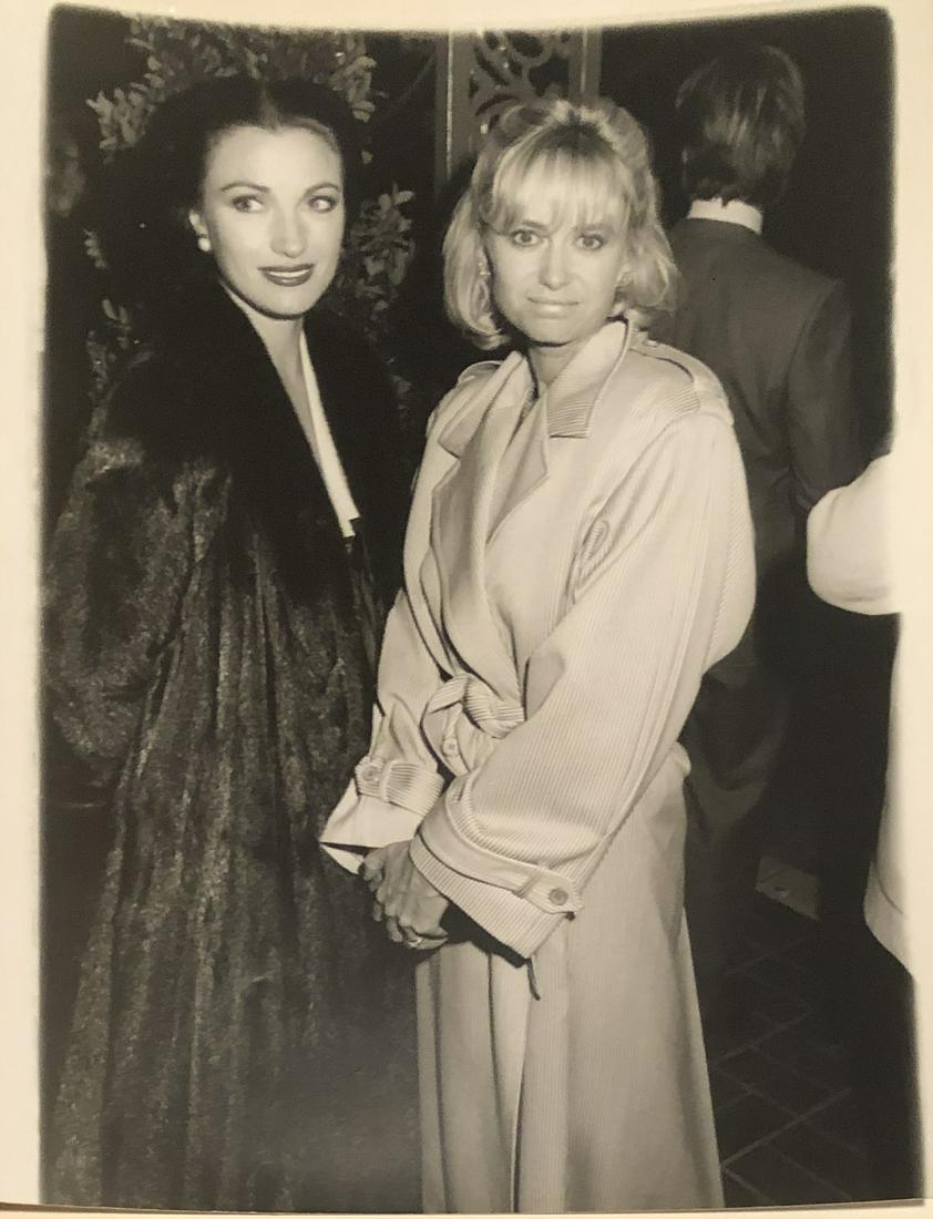 Jane Seymour and Susan George - 1985 (1 of 2)