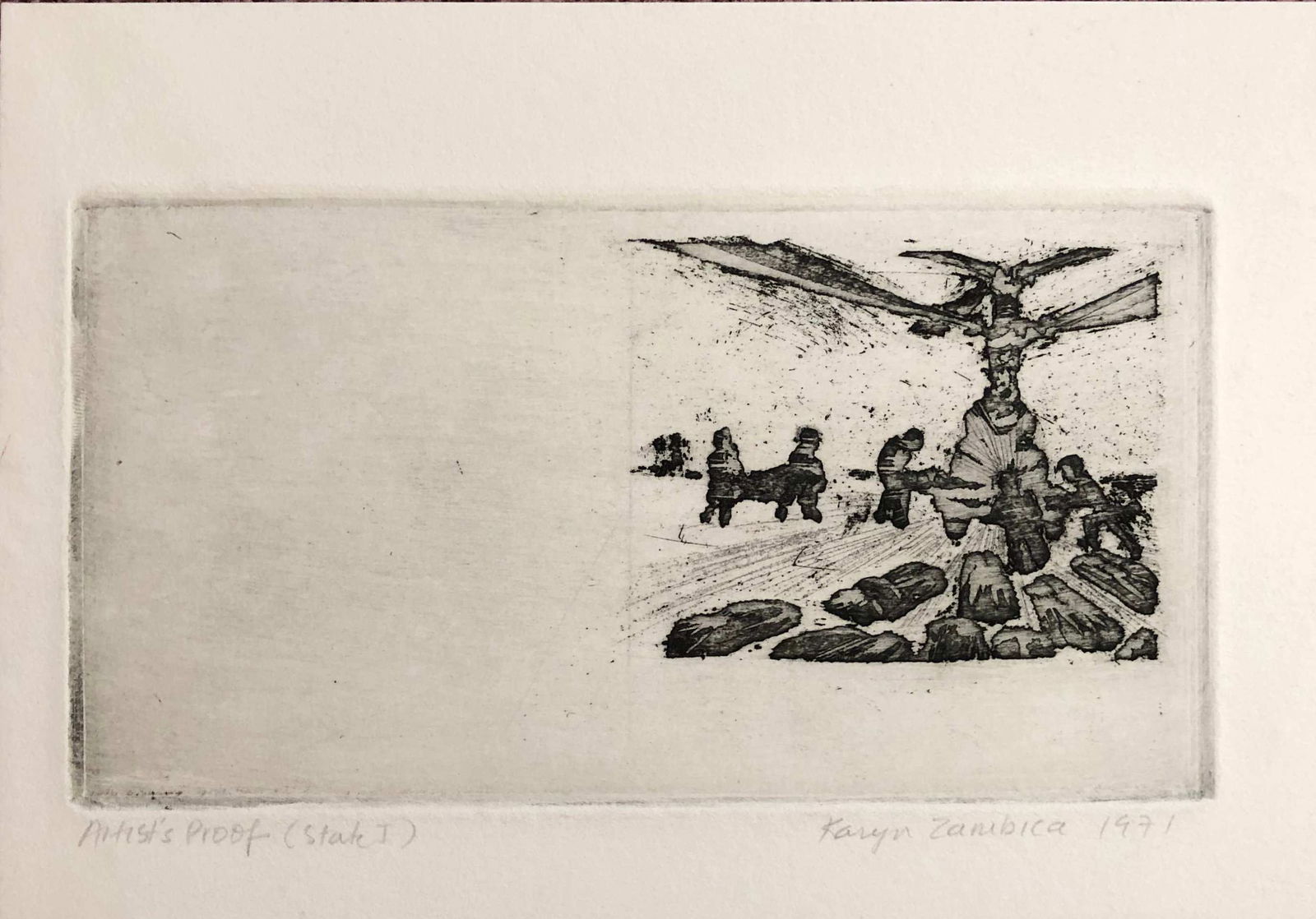 Karyn Zarubica - Mid Century Etching (1 of 4)