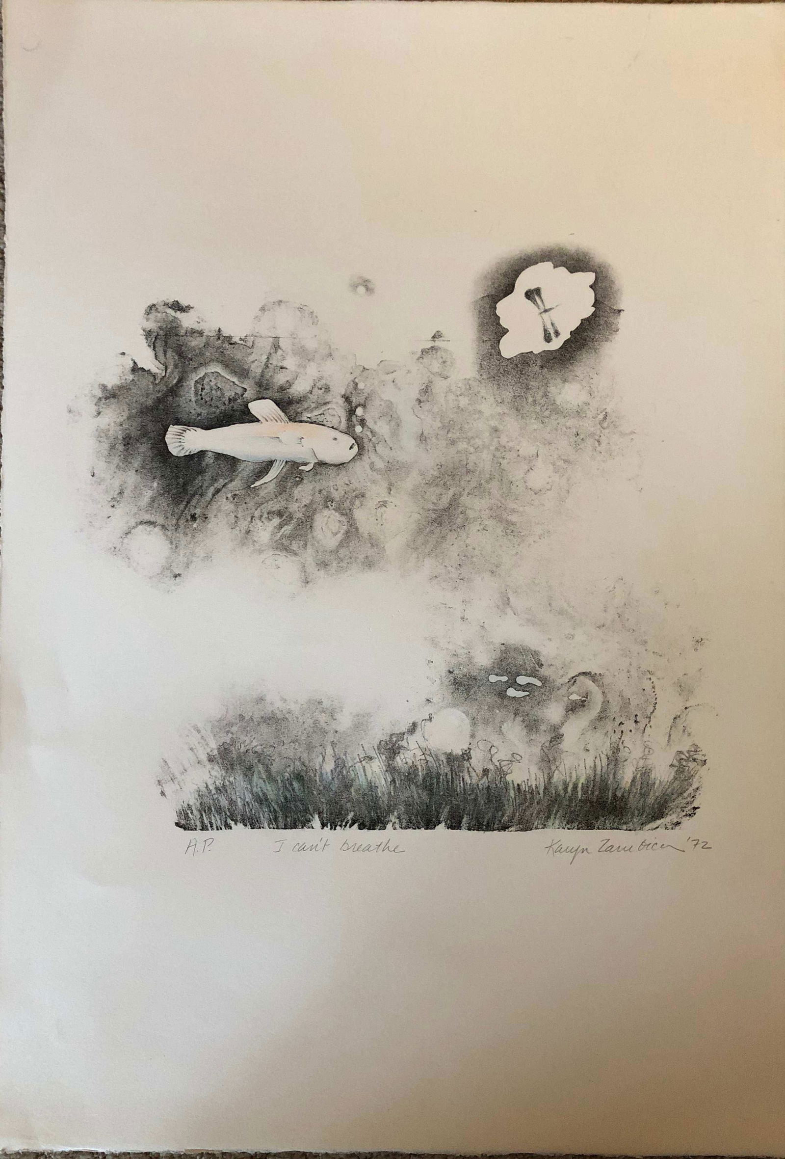 Karyn Zarubica - Mid Century Lithograph (1 of 2)