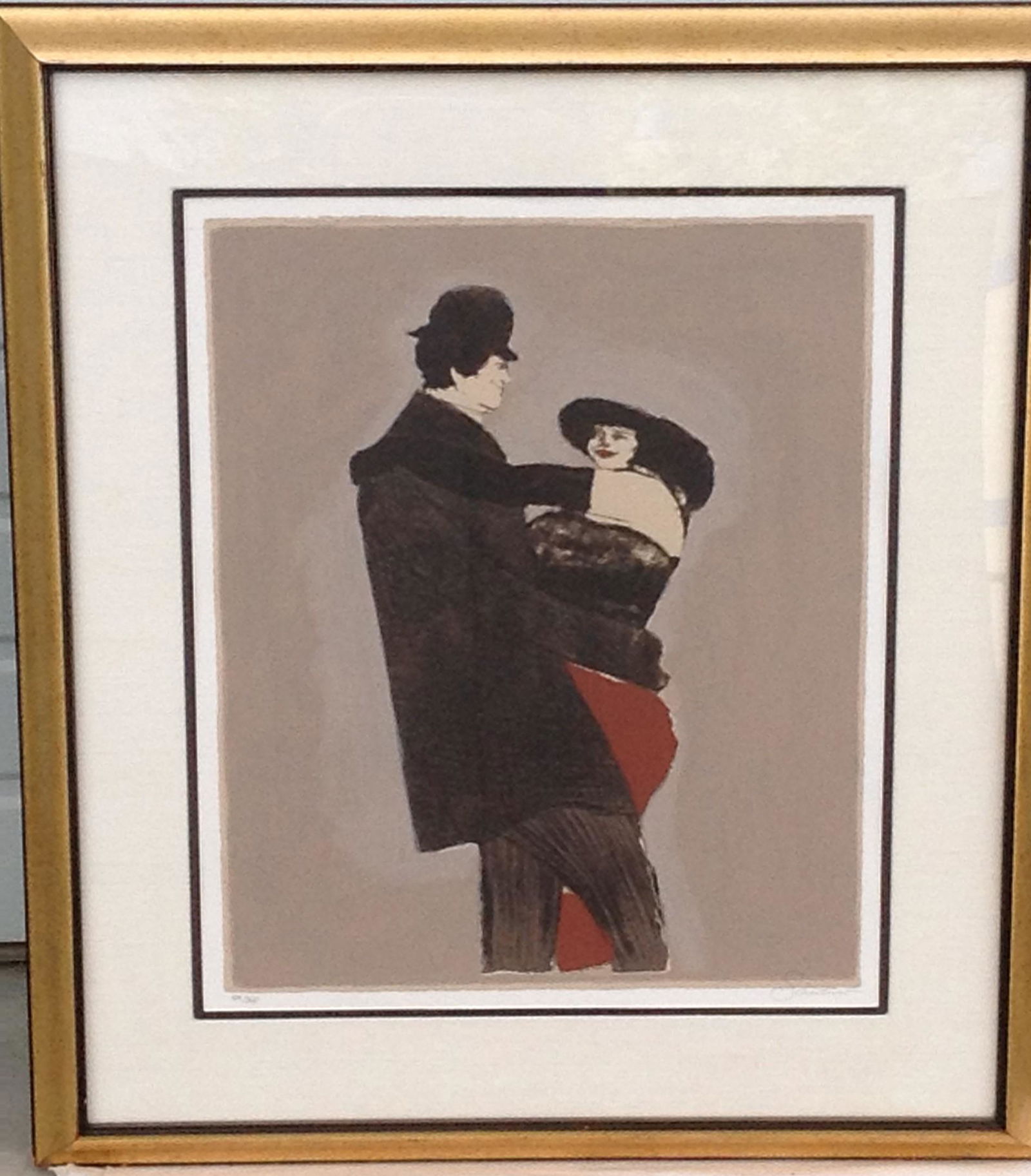 David Schneuer. (Israeli). (1905-1988)  1975 Lithograph (1 of 2)