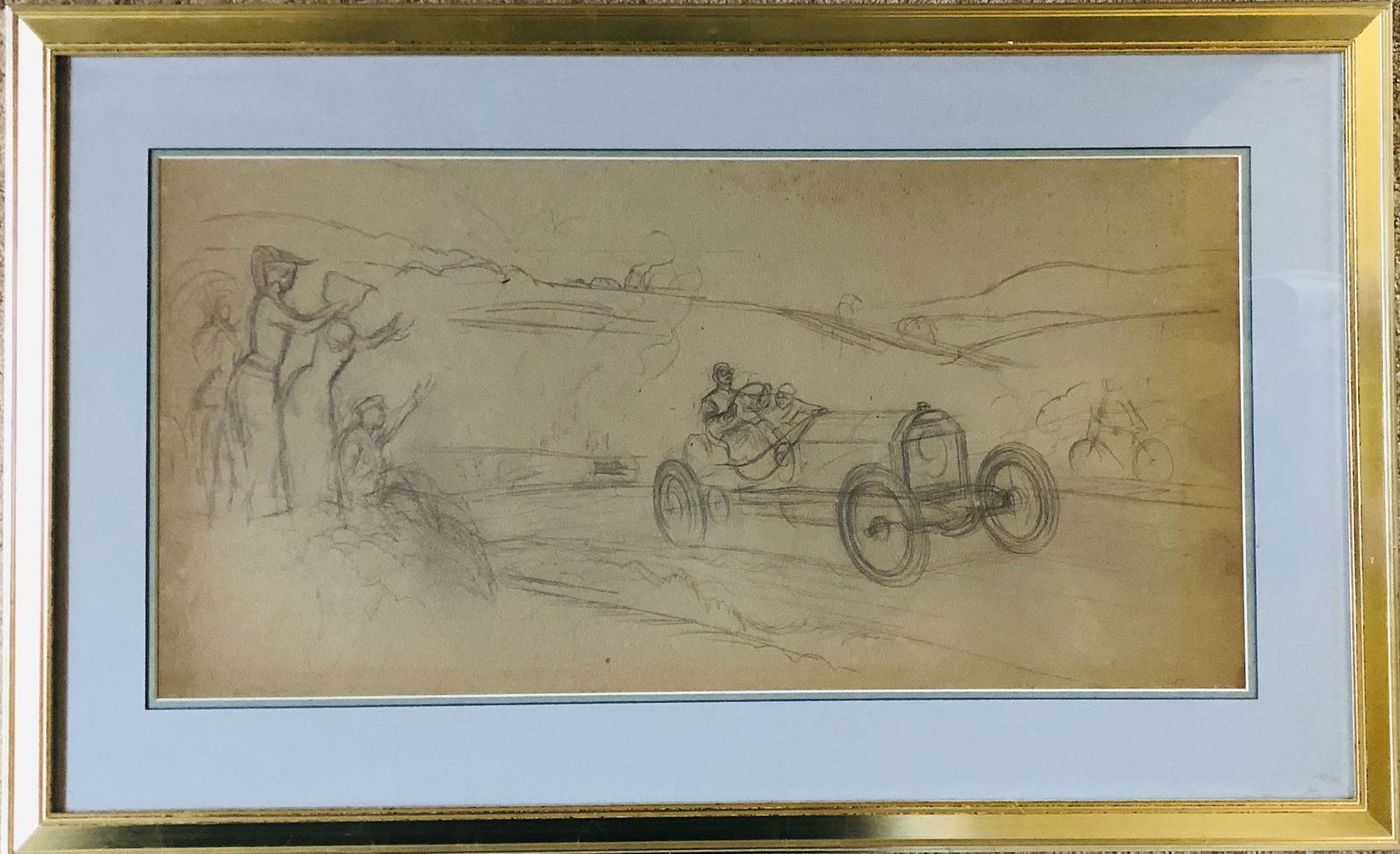 Peter Helck (1893-1988) Drawing (1 of 5)