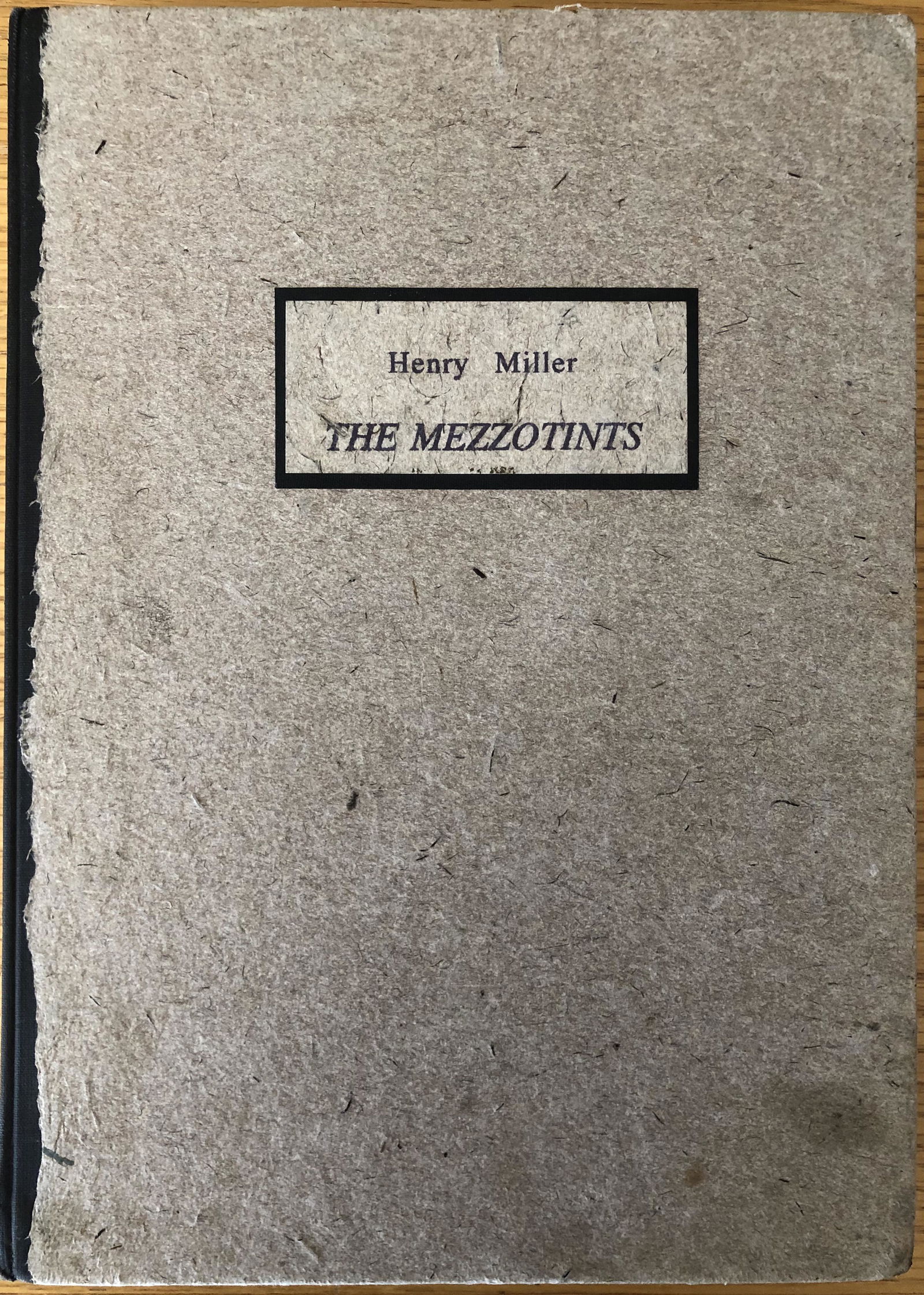 Henry Miller The Mezzotints RARE Private Edition Signed (1 of 8)