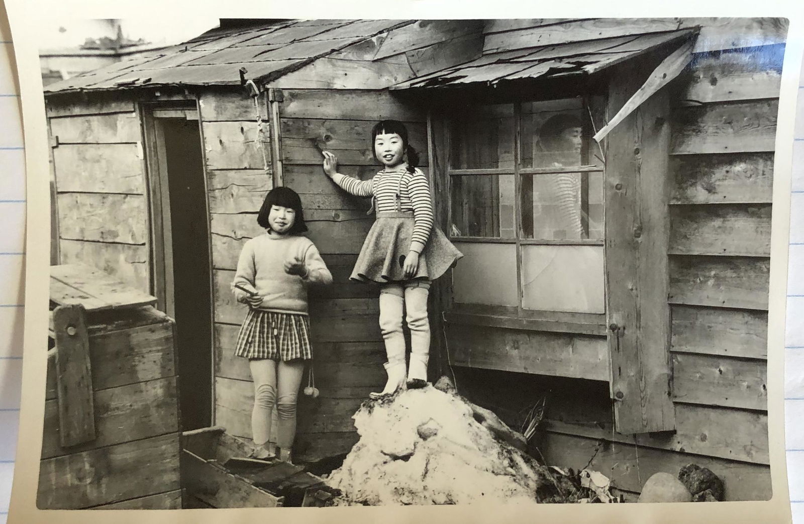 Japan c 1950's Two young girls (1 of 1)