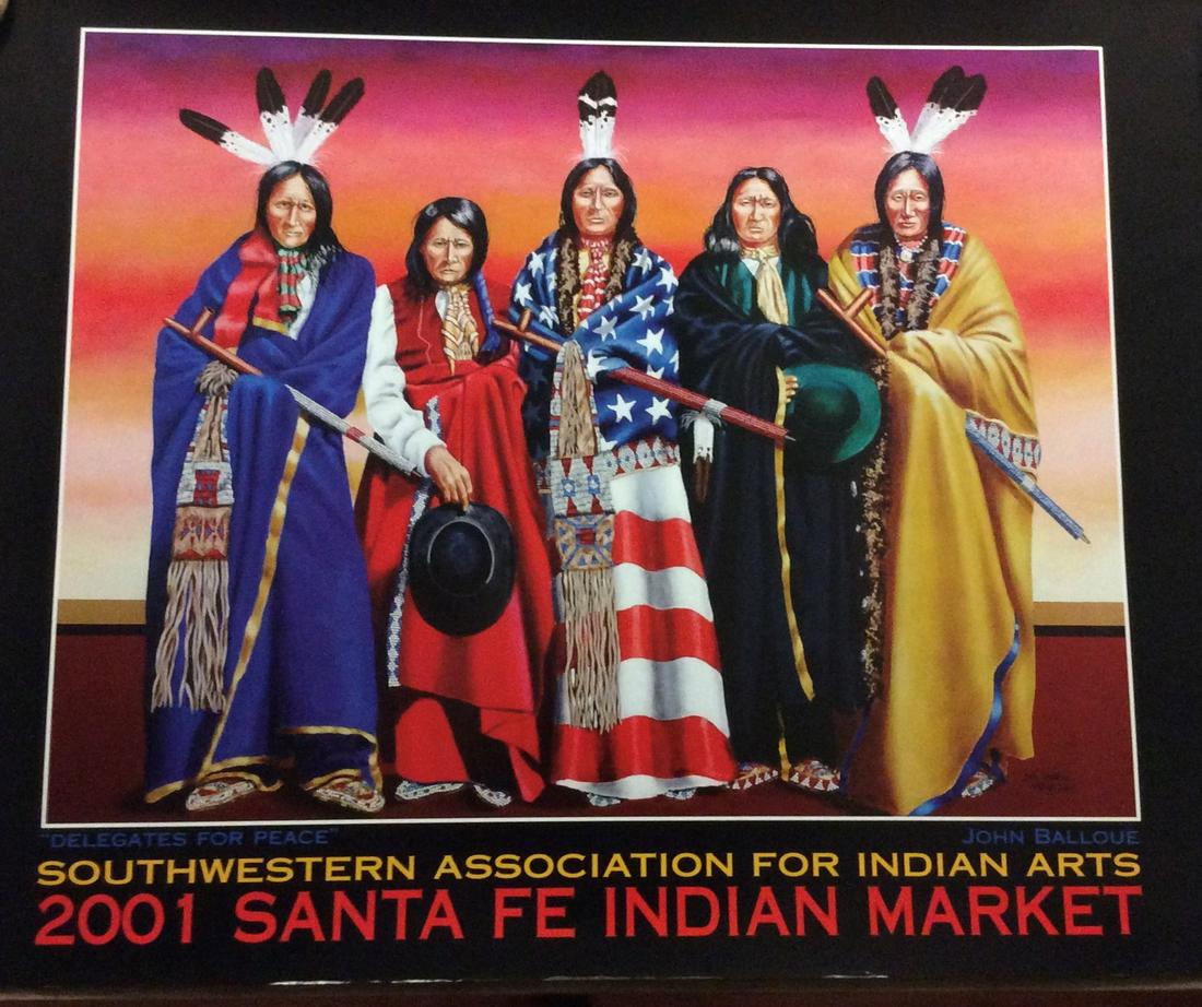 Indian Market John Balloue Poster (1 of 1)