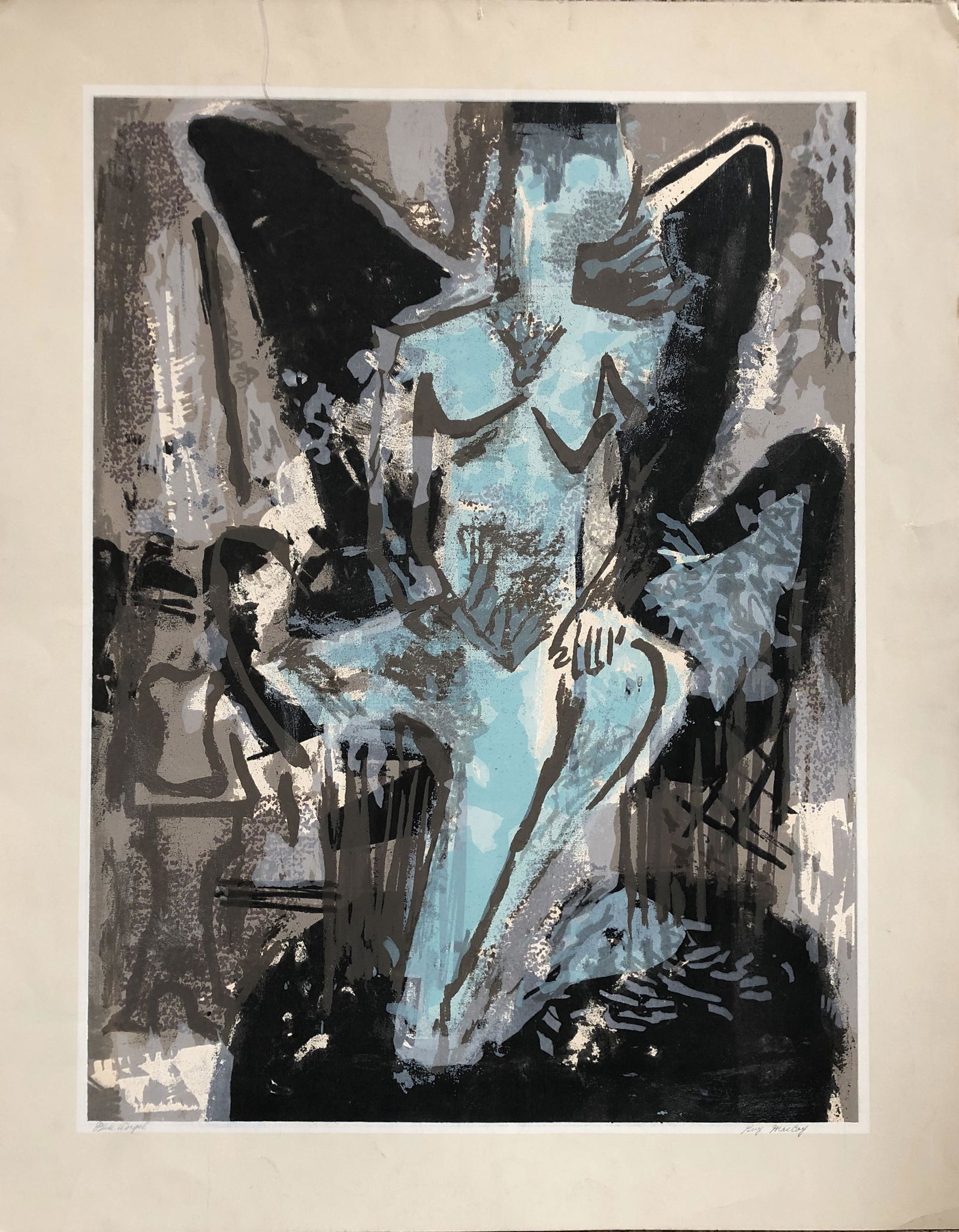 GUY MACCOY -Rare Serigraph (1 of 3)