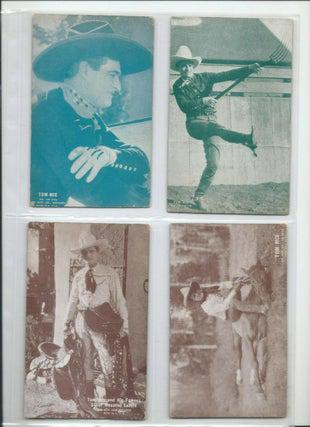 Cowboy Actor Tom Mix Arcade Cards (Lot of 12) (1 of 3)