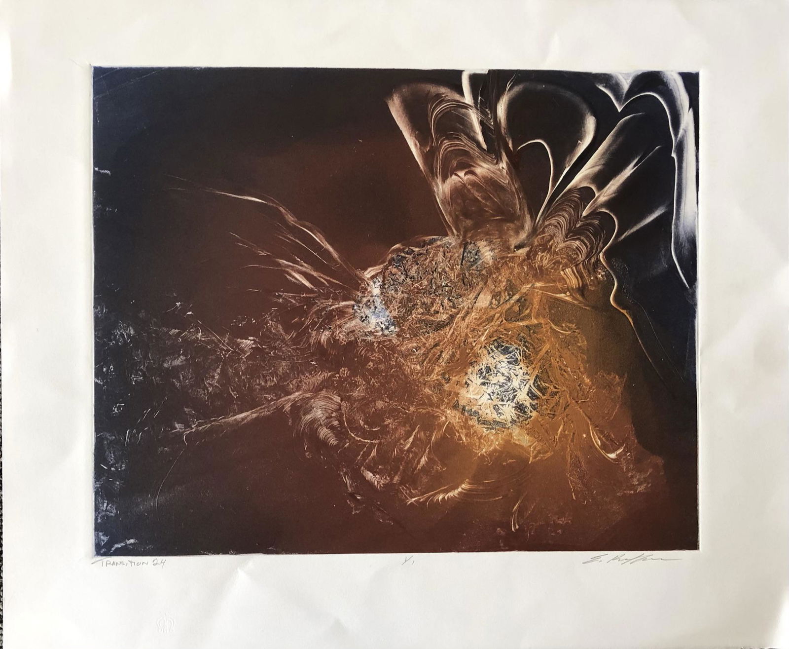 Ellen Kieffer- Monoprint (1 of 2)