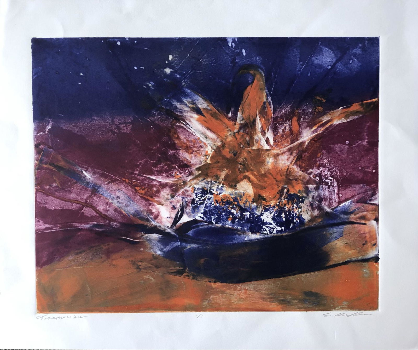 Ellen Kieffer- Monoprint (1 of 3)