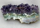 Rare mix of Amethyst and moss agate