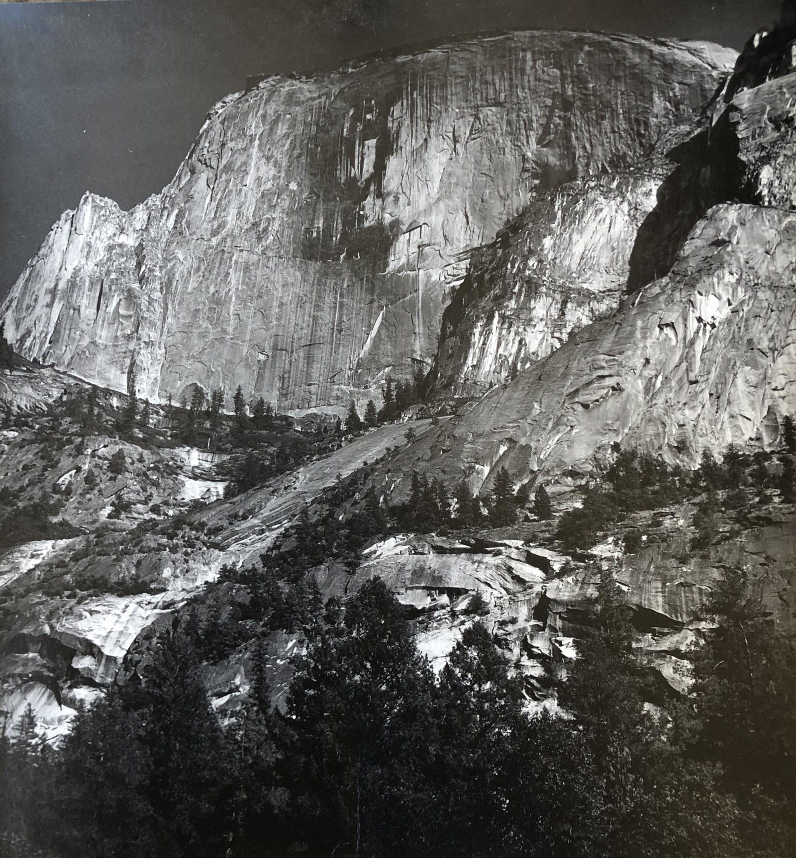 Japan c 1950's beautiful mountain face (1 of 1)