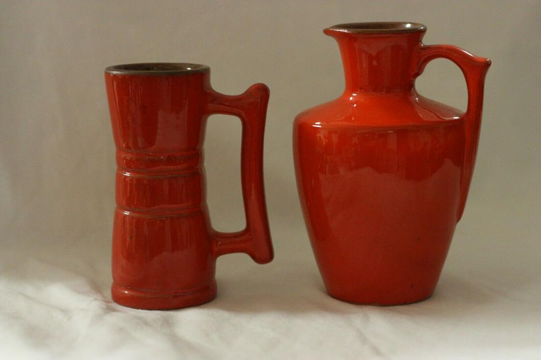 Five piece set of Frankoma Pottery (1 of 3)