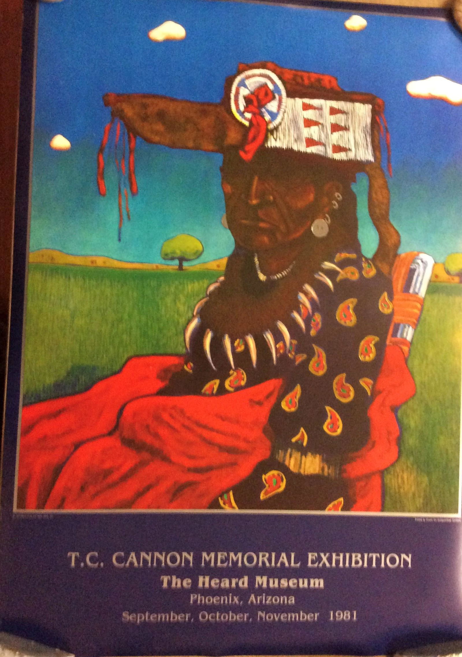 T.C. Cannon Memorial Exbition, 1981 (1 of 1)