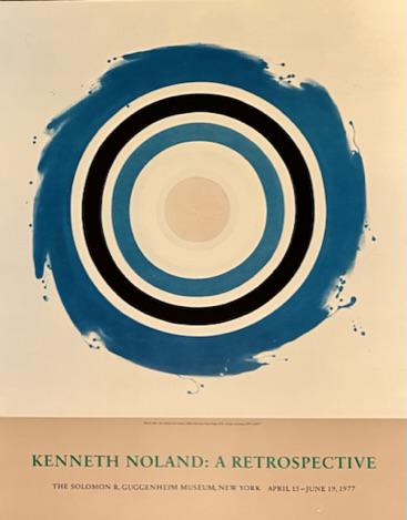 Kenneth Noland exhibition poster (1 of 3)