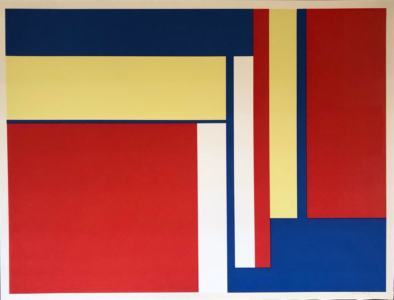 Ilya Bolotowsky-Signed print (1 of 5)