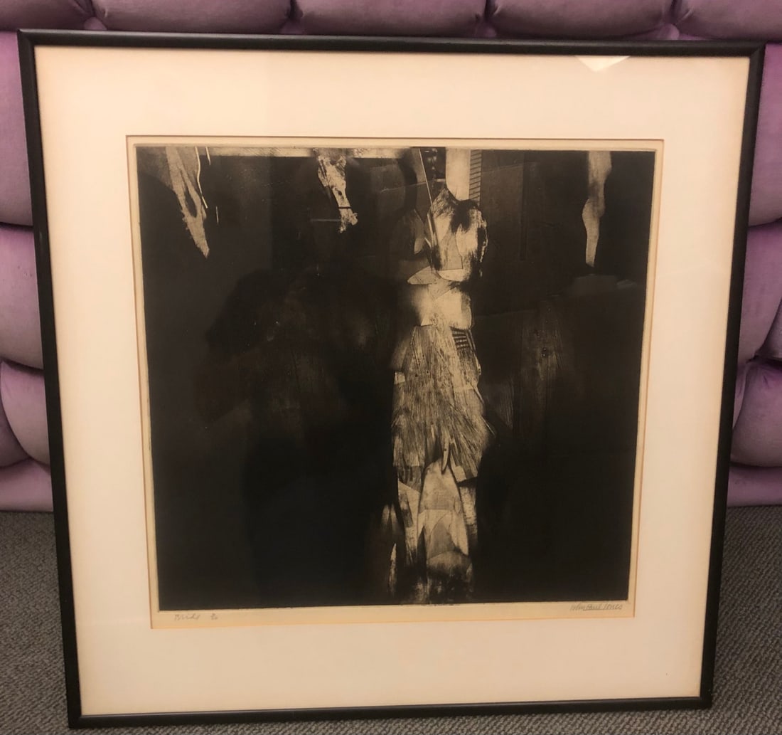 John Paul Jones (1924-1999) Etching signed (1 of 3)