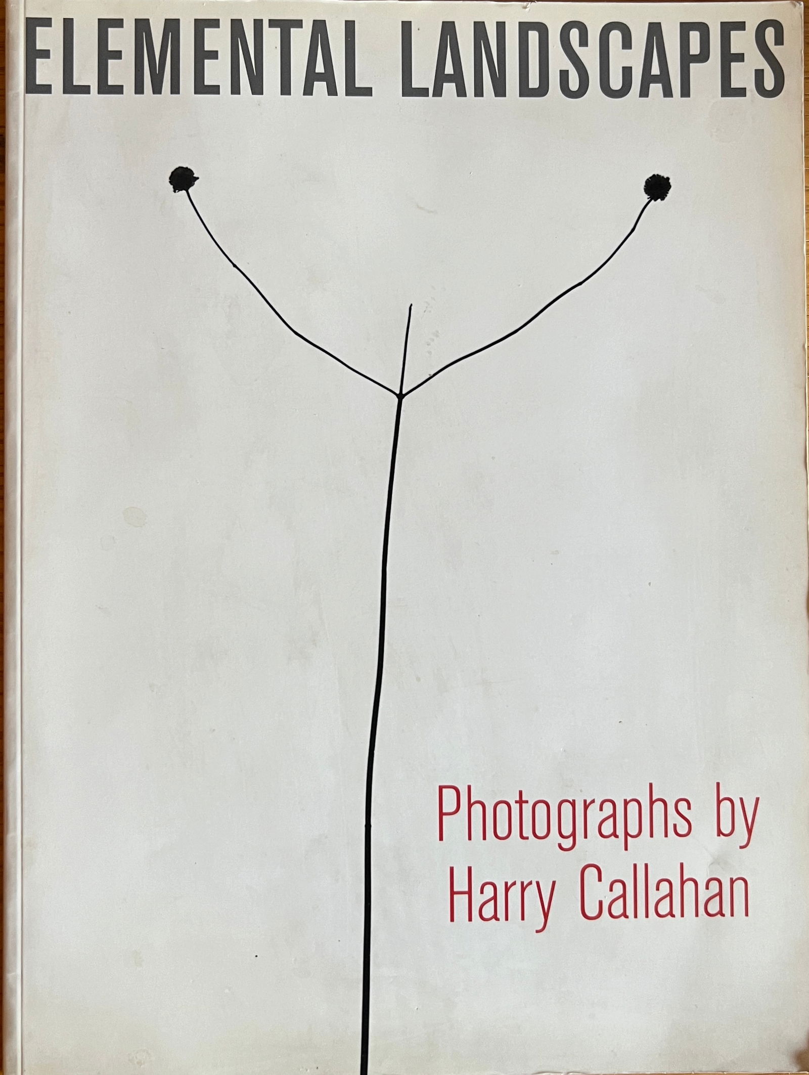 Elemental Landscapes by Harry Callahan: Elemental Landscapes: Photographs by Harry Callahan Philadelphia Musuem of Art, 2001, Softcover. White / Gray and illustrated wraps, red spine with black and white lettering. 55 pages 37 black/white p
