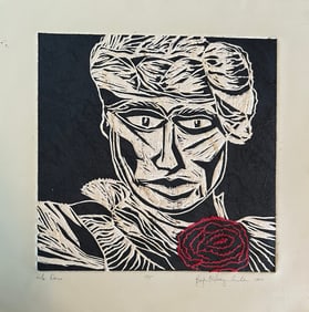 Rober O' Leary Archer (1947-2021) Woodblock Signed