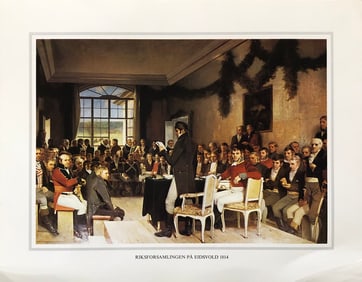 Riks Forsamlingen Pa Eidsvold 1814